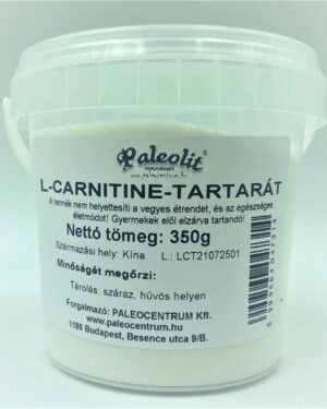 Paleolit L-Carnitine tartarát 350g vödörben