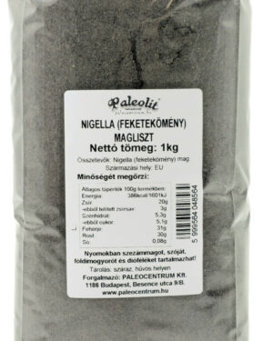 Paleolit Nigella mag liszt 1kg (feketekömény) préselvényből