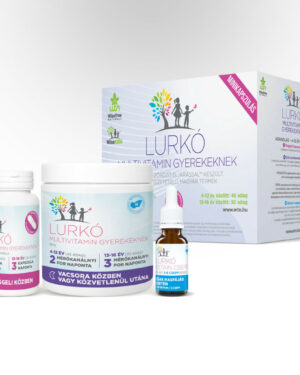 WTN Lurkó Minikapszulás multivitamin gyerekeknek 30 napi adag