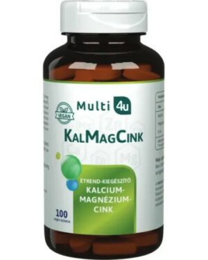 Multi 4u Kalcium Magnézium Cink vegán tabletta 100db