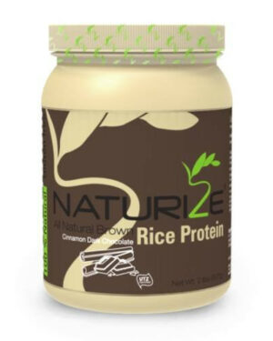 Naturize barna rizs fehérje 80% fahéjas fekete csokival 816g/27 adag