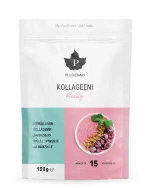 Puhdistamo Kollageeni Beauty 150g piros- bogyós ízű kollagén italpor