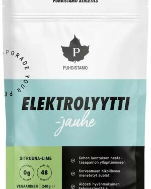 Puhdistamo Elektrolit 240g citrom-lime ízű italpor