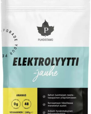 Puhdistamo Elektrolit 240g ananász ízű italpor
