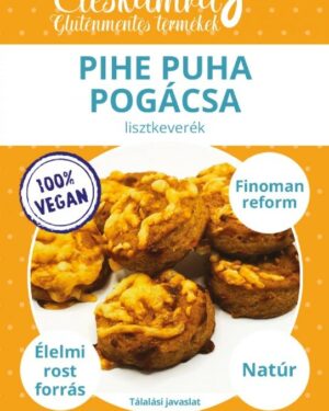 Éléskamra Vegán Pihe Puha Pogácsa 500g lisztkeverék