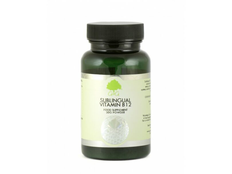 B12-vitamin nyelv alatt felszívódó por 50g